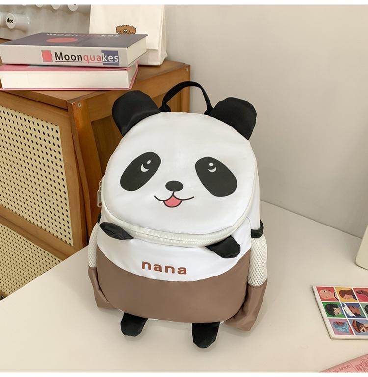 Kindergarten admission Kindertagesstätte kleines Buchtasche süß super süß roter Panda Anti-Verlust kleiner Rucksack