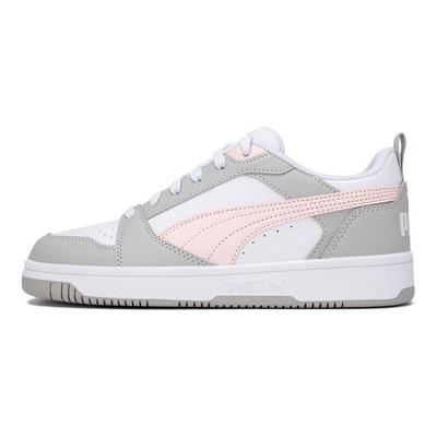 Rebound V6 Durable Breathable Low-Top Sneakers Unisex Sneakers Gray White 392328-08