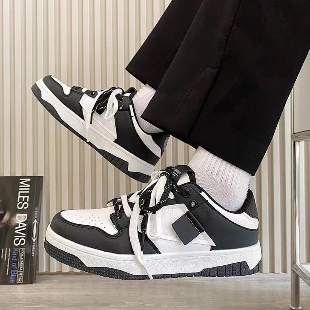 Men's Sneakers Casual Student Shoes Thick Sole Couple Fashion Sports Shoes