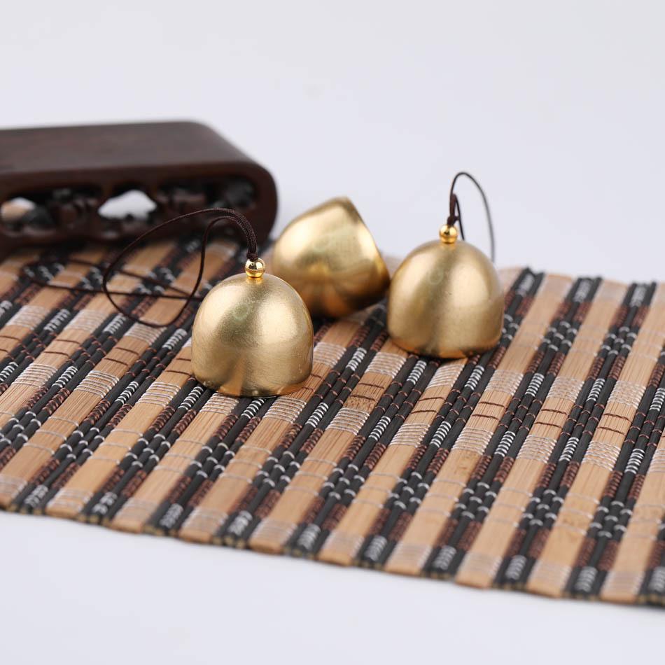 28mm Retro Kupfer Jingle Bell Windspiel Hut: Weihnachtsanhänger Ornament Geschenk