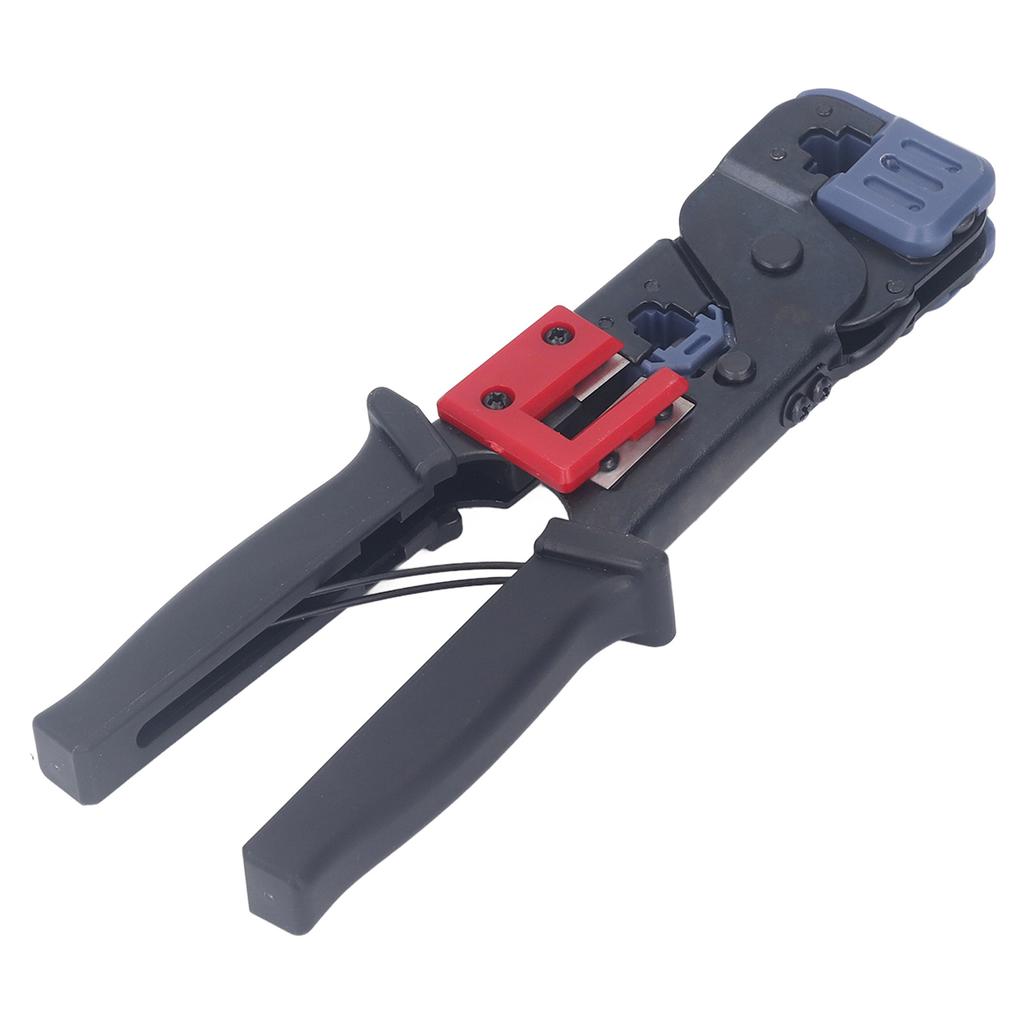 Network Cable Pliers Dual Use Soft Handle Comfortable Grip Incisive Professional Ethernet Crimper