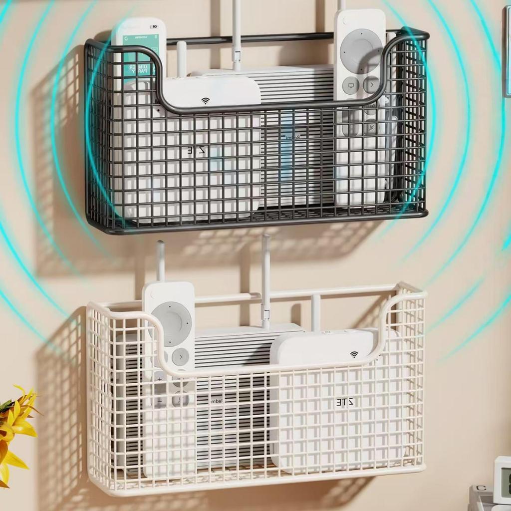 Wall-Mounted Storage Box Punch-Free Installation Kitchen Bathroom Rack