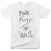 Popfunk Clássico Pink Floyd The Wall Álbum Banda de Rock, Camiseta & Adesivos Branco