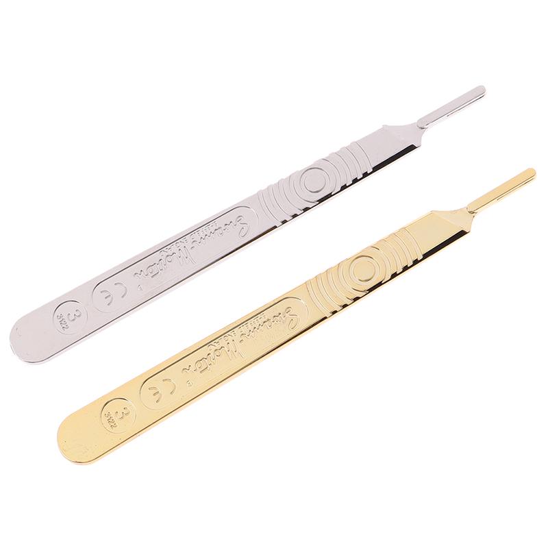 Scalpel Handle Fits Blade Stainless Steel Surgical Hilt Surgical Hilt  Hand Tool