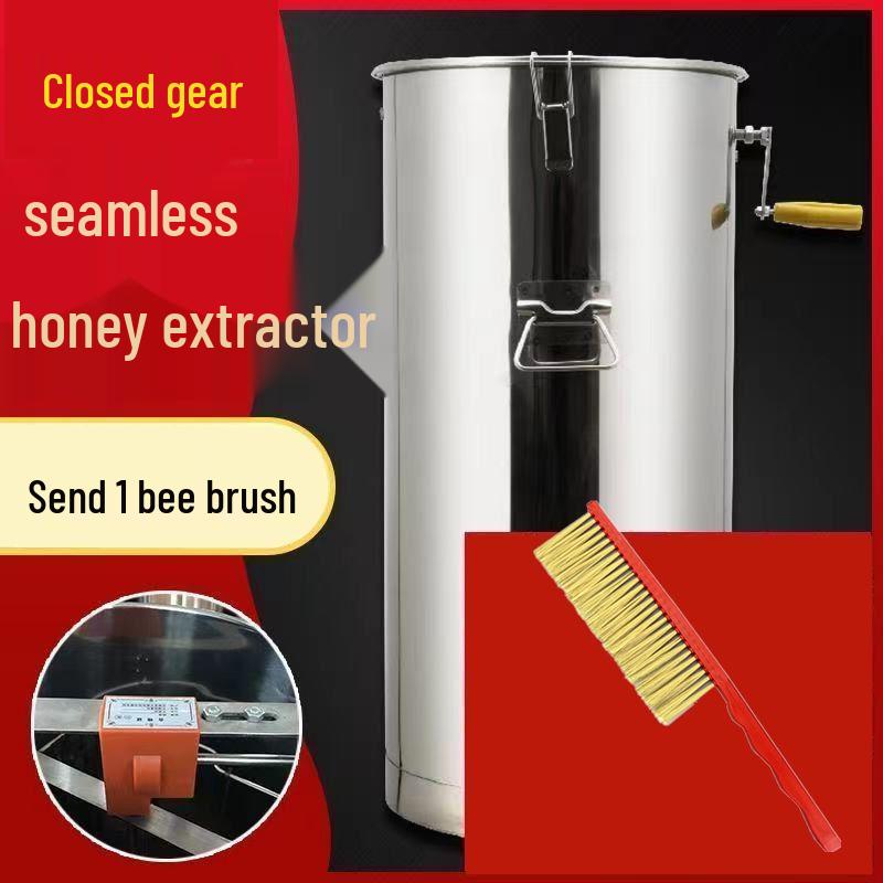 Thickened Stainless Steel Honey Extractor & Spinner Set for Beekeeping