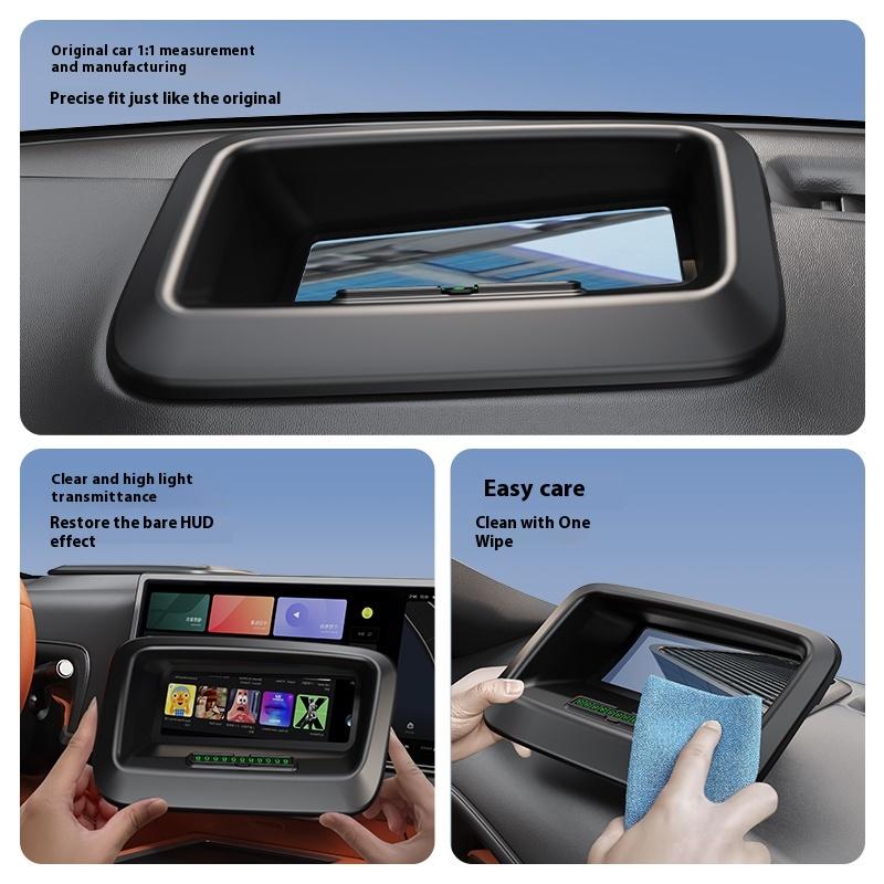 Fit For Li L6 L7 L8 L9 LIXIANG I8 Head-Up Display Protection Frame Instrument Panel HUD Silicone Protection Dustproof Cover