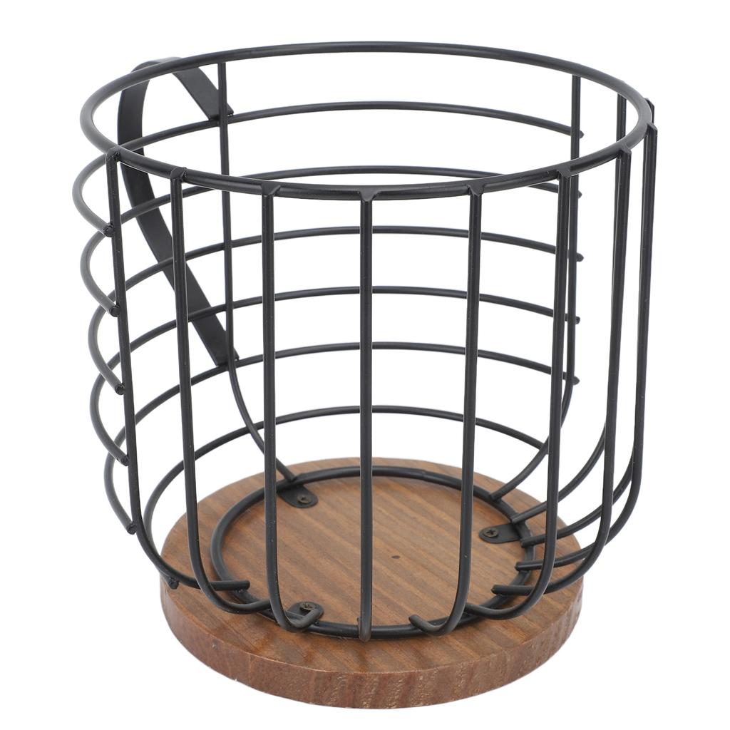 Držák na kávové kapsle ve tvaru hrnku, úložný koš na kávové kapsle, pro kuchyňský pult, kávový bar, stůl