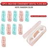50/30/20/10/5PCS high-end convenient dental floss box, containing 10 dental floss, suitable for carrying with you