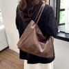 Stylish Large Capacity Pu Tote Bag For Women 2023 Retro Trendy Handbag