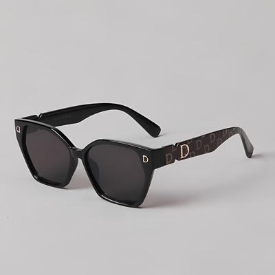 Fashion Brand Luxury Designer Sunglasses Women 2026 Square Elegant Vintage Letter Trendy Shades Glasses Cute Party Sunglasses