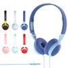 Foldable Children's Wired Headphones with Electronic Keyboard Compatibility for Online Classes