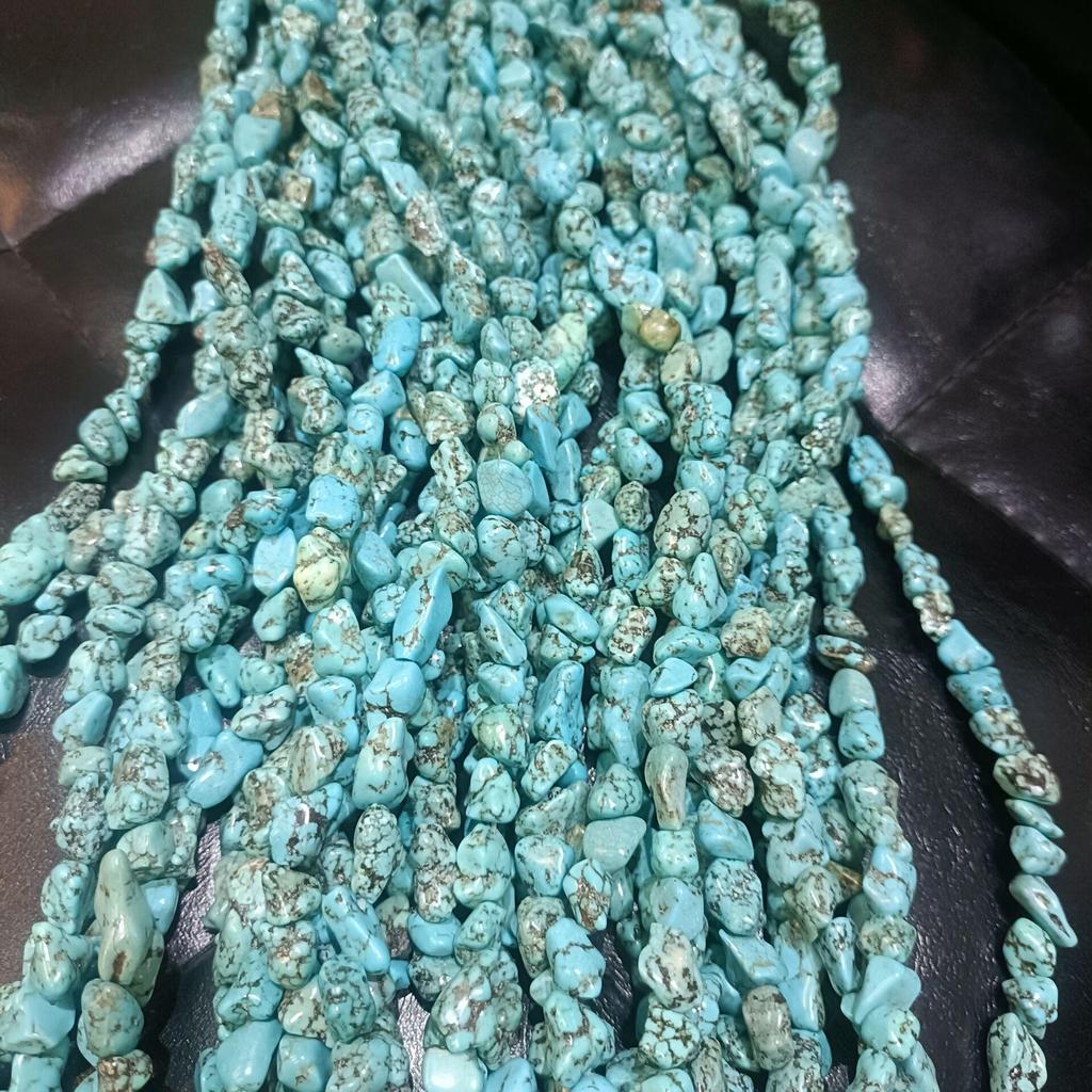 Turquoise Freeform Irregular Beads for DIY Jewelry Making