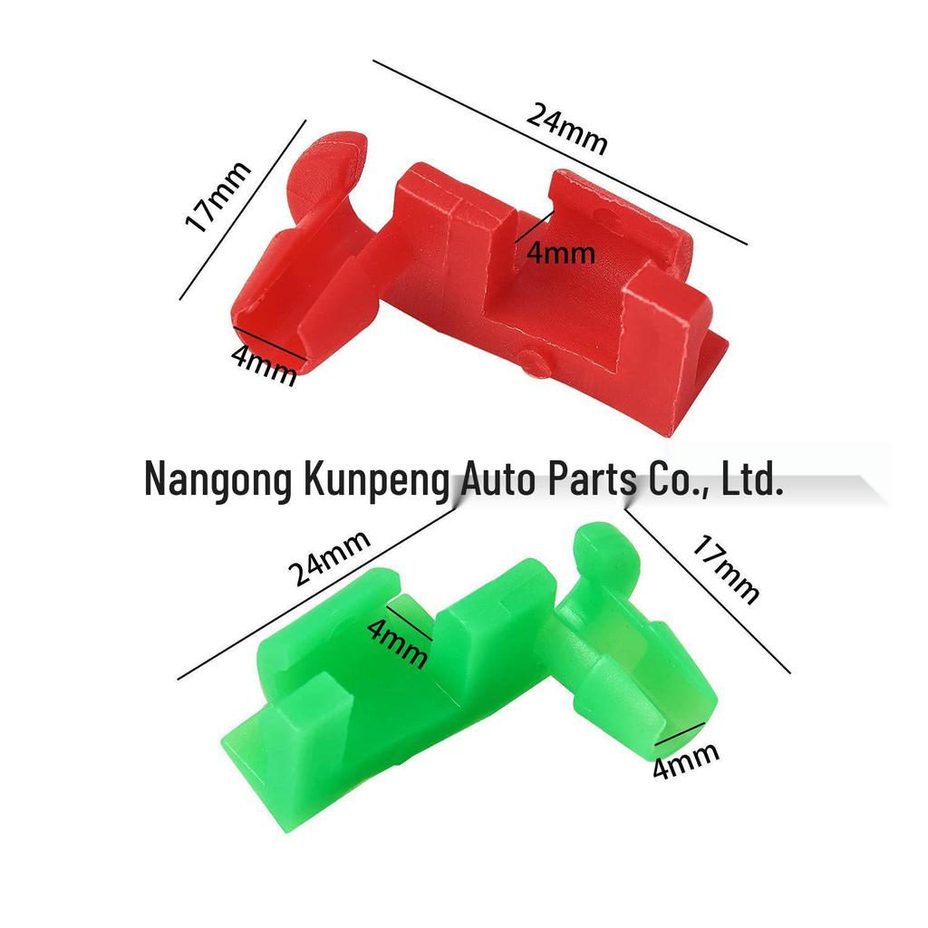 Compatible Latches for Chevrolet Sierra - Red & Green (Left: 88981030, Right: 88981031)