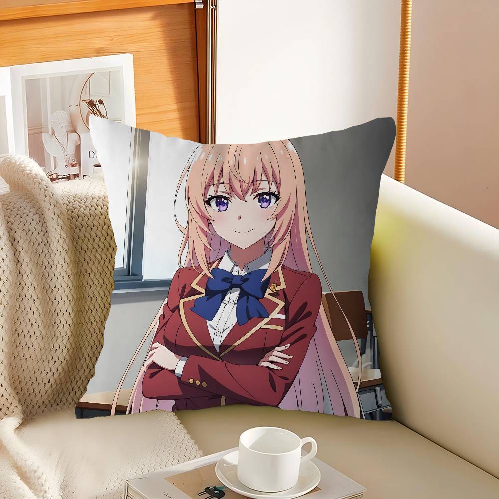 Honami Ichinose Cartoon Personalized Pillow Dust Cover Bedroom Kids Party Decoration Pillowcase Birthday Children Gift