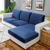 Samt-Sofabezug, elastischer Rückenlehnenbezug, dick, einfarbig, für Wohnzimmer, Ecksofa, Bett, Möbelschutz, superweich