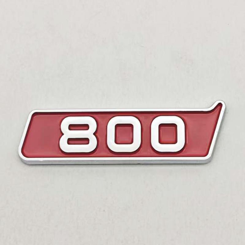 

3D ABS car design badge sticker 800 mudguard badge sticker suitable for Mercedes Benz AMG Brabus BITURBO 800 automotive parts