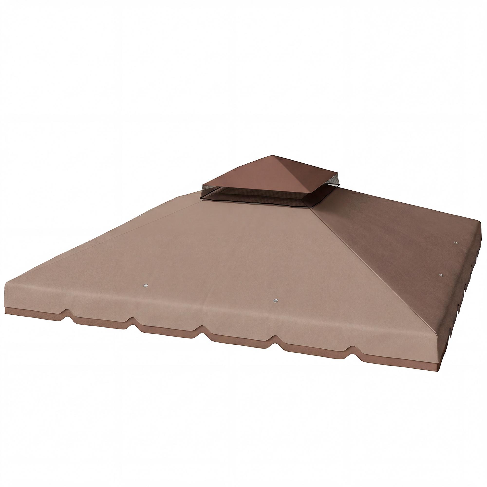 Replacement Canopy 3x3 m with Double