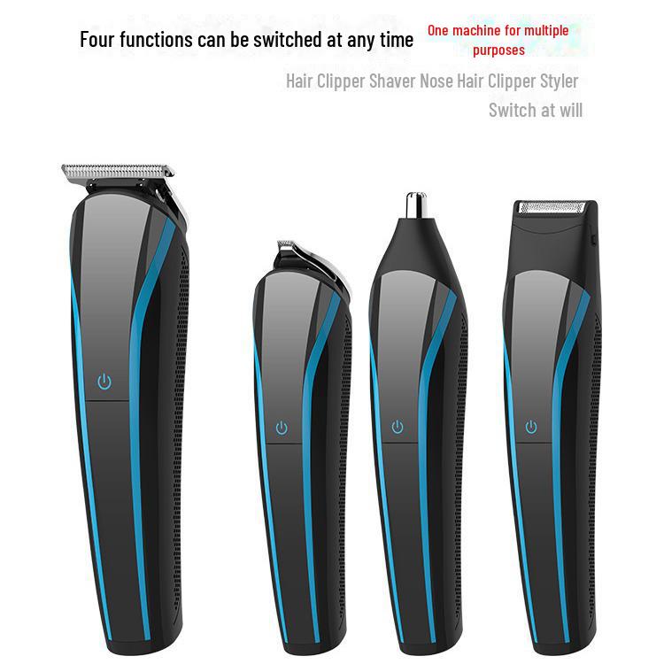 Tragbarer Digitalanzeige Waschbarer Haarschneider und Rasierer mit Schnitzklinge für den Heimgebrauch