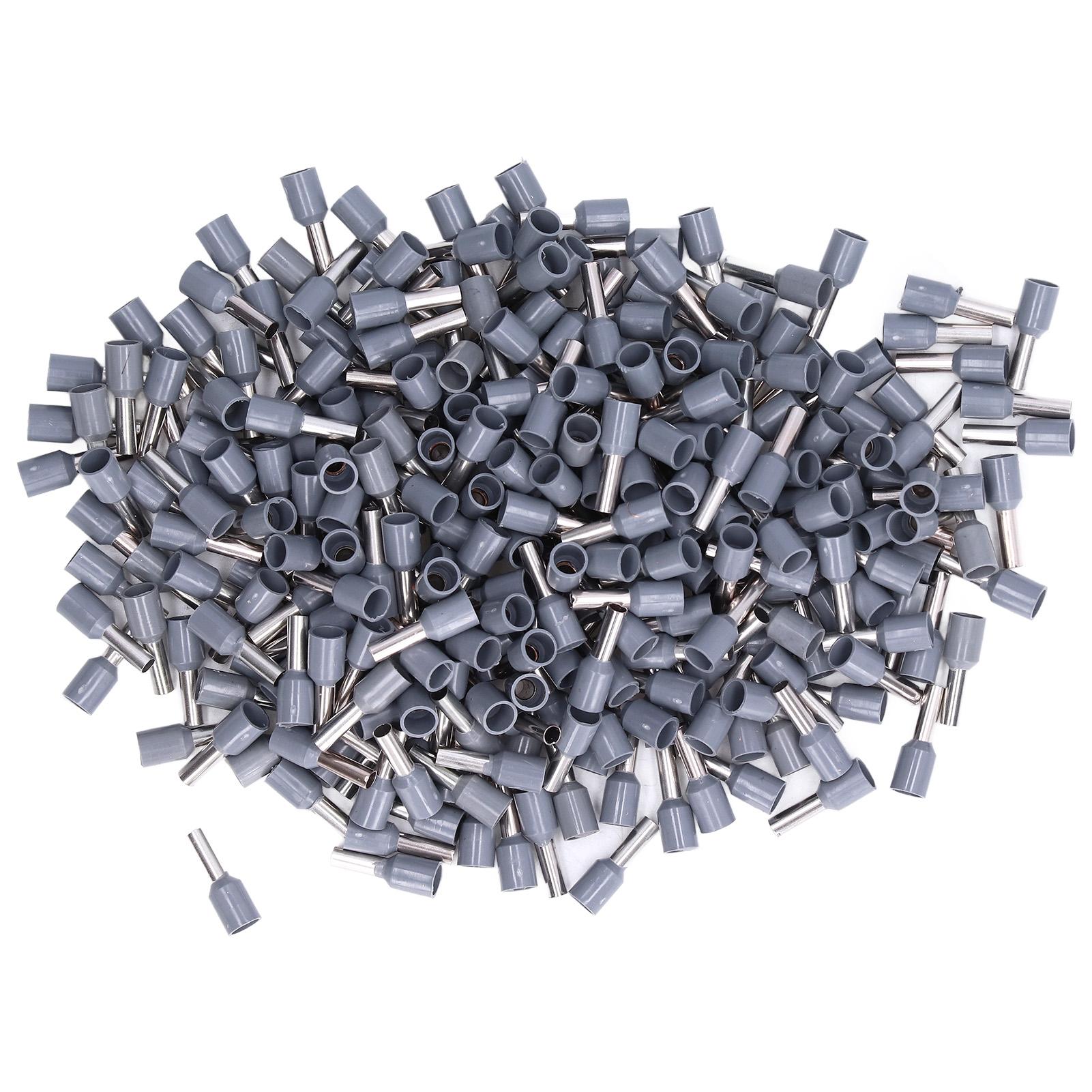 

1000Pcs Insulated Ferrule Electrical Pin Crimp Terminals 12 AWG Cord End Connectors KitE4009