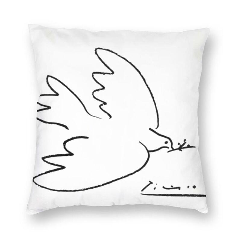 Pablo Picasso Luxury Cushion Cover Car Polyester Pillowcase Single Row Face Art Pillowcase Sofa