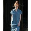 Demana Women's Cloud Cotton Denim Dress