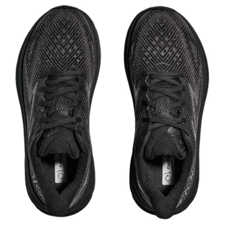 HOKA Clifton 9 Triple Black Scarpe da Ginnastica da Uomo 1127895-BBLC