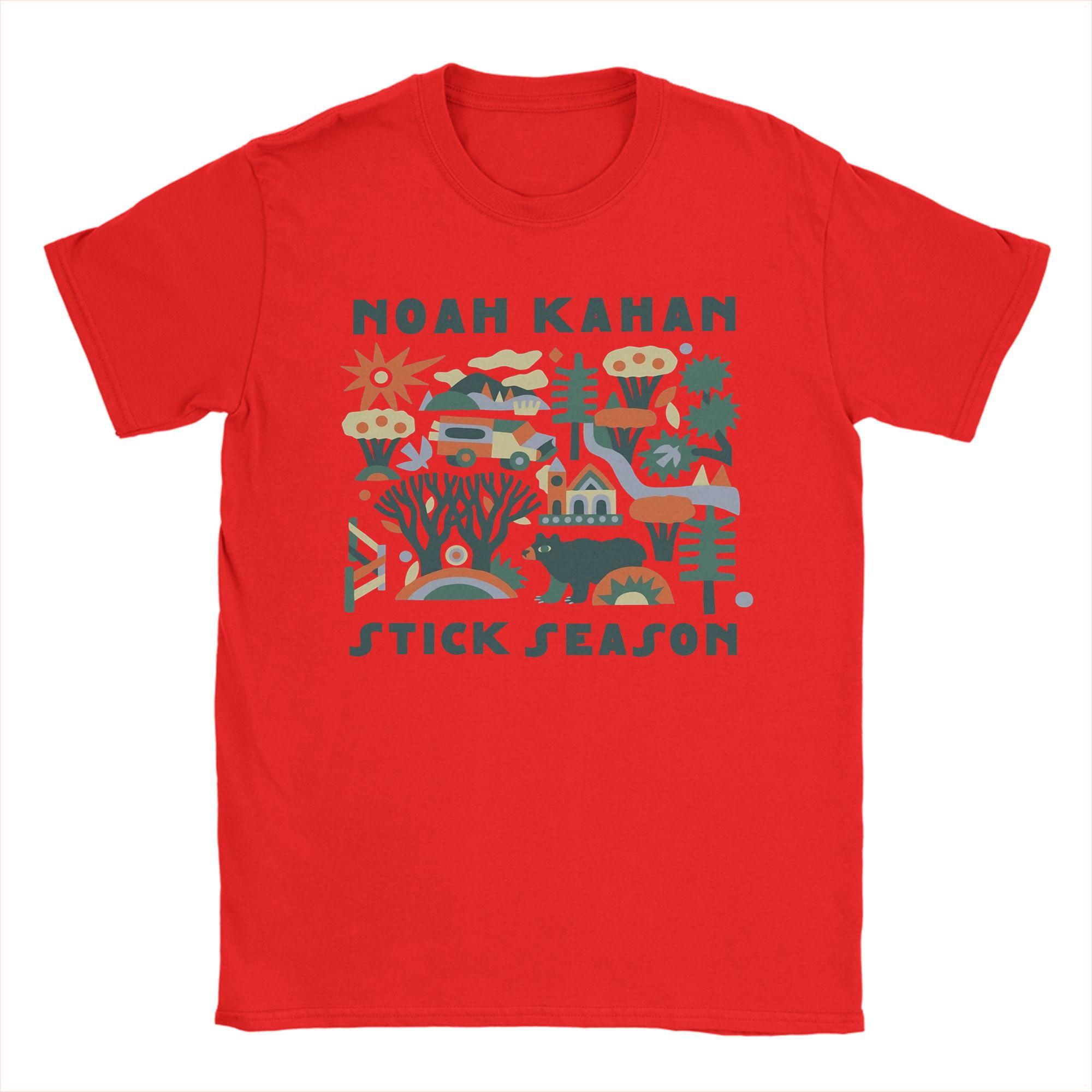 

NNoah Kahan Stick Season Unisexs T Shirt Novelty Tee Shirt Short Sleeve O Neck TShirt Pure Cotton Big Size Clothes S