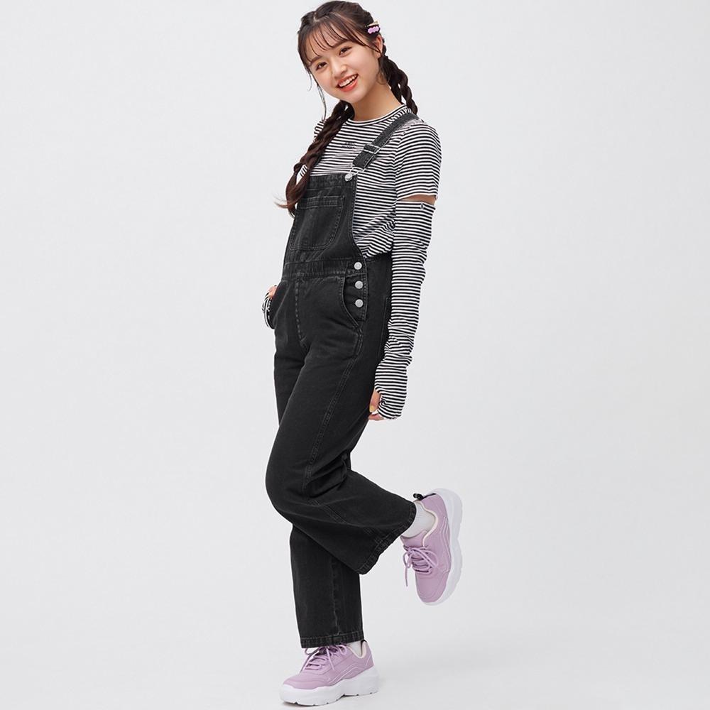 

Джинсовые брюки-комбинезон GU GIRLS JR+E