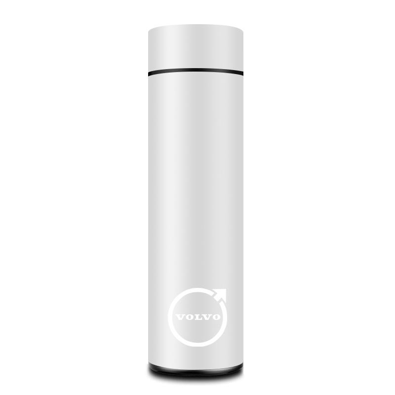 500ML Temperaturanzeige Thermosbecher Geteilte Thermosflasche Für Volvo XC90 V90 V60 XC60 V40 EC40 EX40 S80 S60 S90 C40 XC40 V70