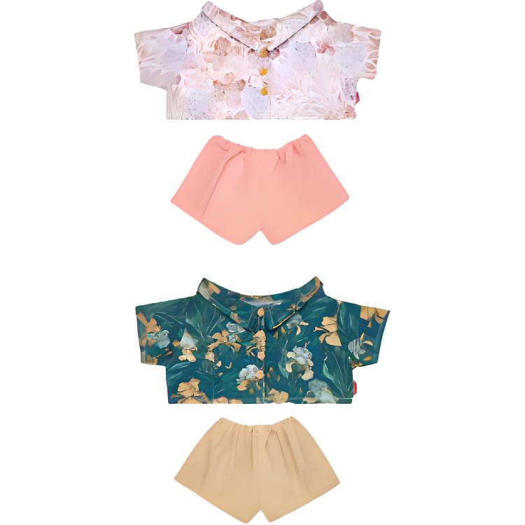 New POP MART Floral Shirt Doll Products PPMT-2407-00782