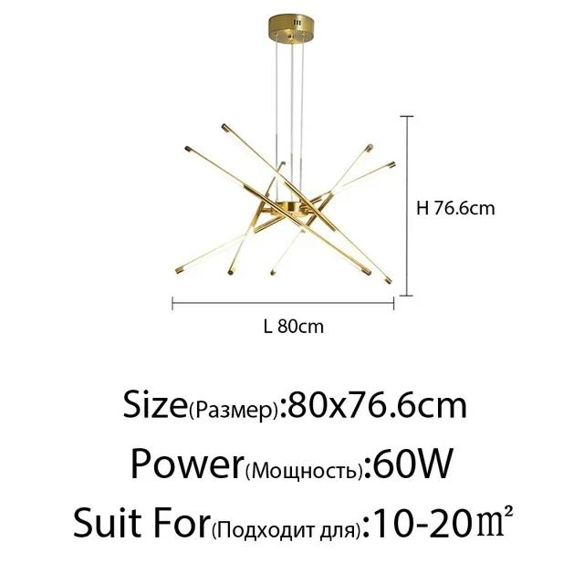 Modern Minimalist Living Room Pendant Lamp Creative Restaurant Bar Chandelier Luxury Bedroom Study Lights Combination Luminaire