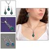 Diopside Set Chrome Gemstone Jewelry  18-20'' Necklace Pendant Ethnic