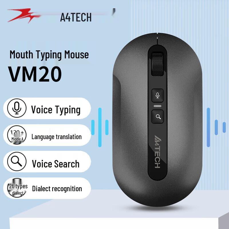 

A4TECH VM20 Smart Voice Wireless Bluetooth Mouse