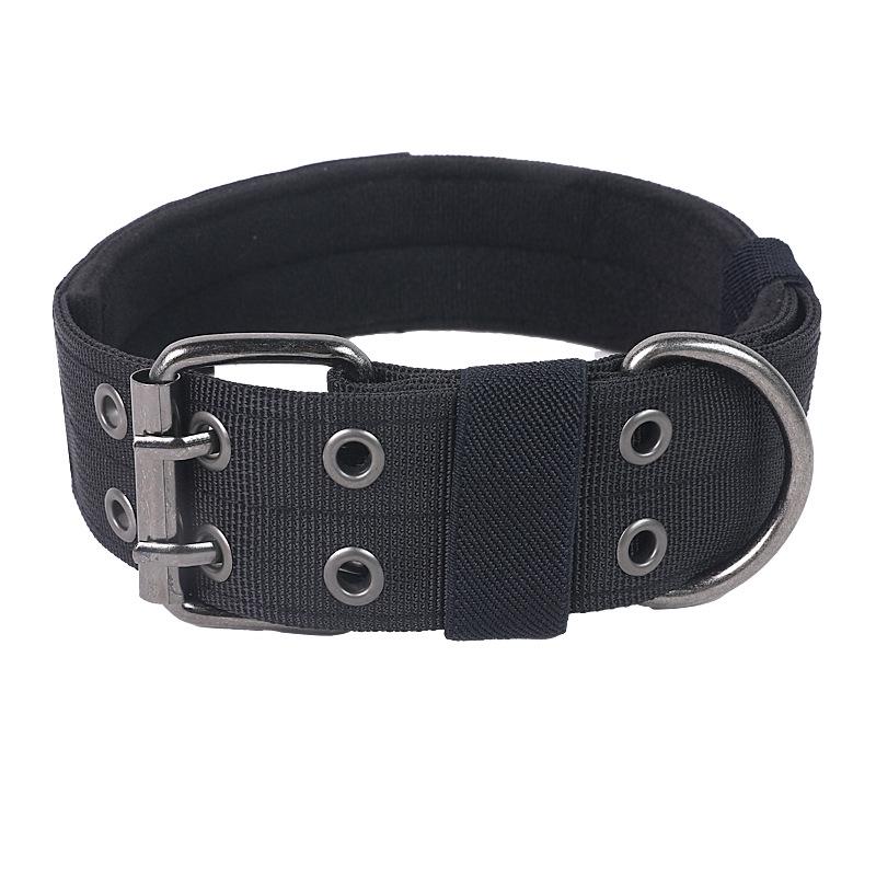 Outdoor Tactical Nylon Dog Collar with Liftable Handle