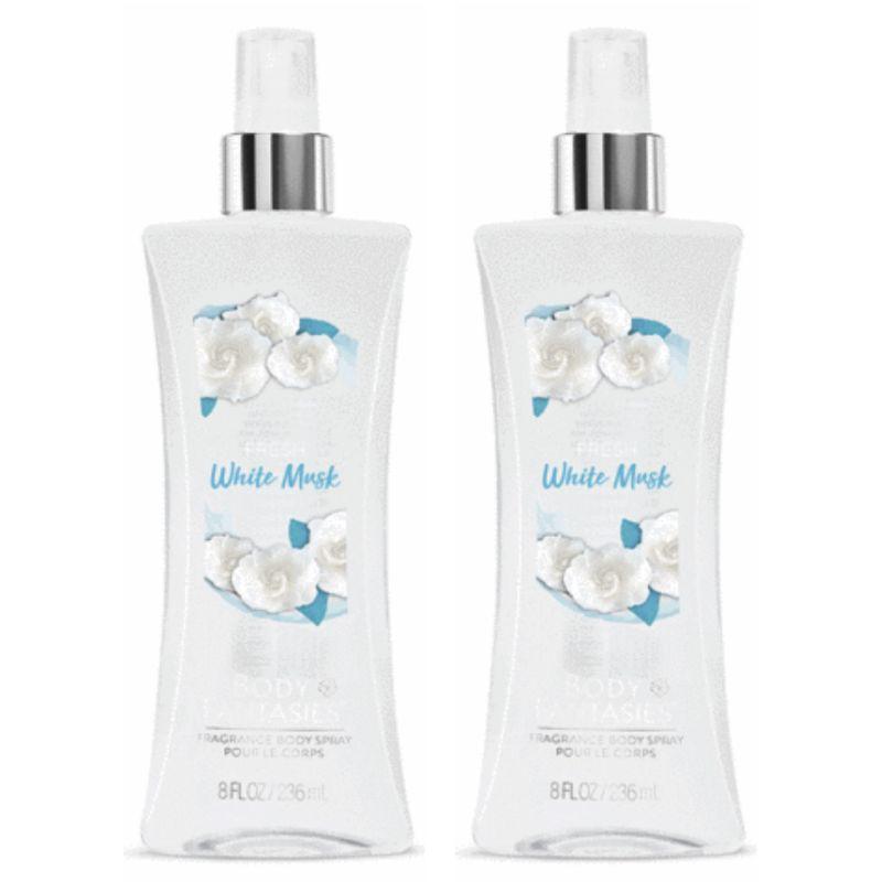 Body Fantasies Fragrance Body Mist 236ml – 5 Scents Available | Long-Lasting Refreshing Body Spray for Women