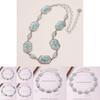Ethnic Style Gold Tone Turquoise Waist Belt With Butterfly Knot For Fashion