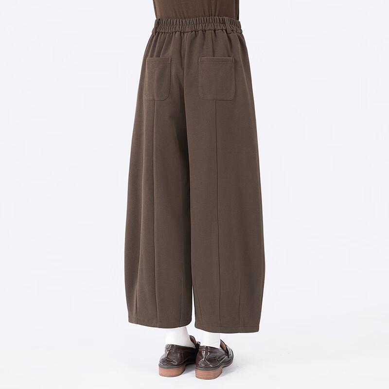 Women's High-Waisted Loose Fit Casual Pants
