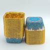 50pcs Bohemian Style Cupcake Cups Square Snack Storage Bowl New Dessert Cups  Baking Accessories