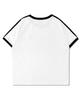 DISTN9NE Contrast Line Raglan Slim Short Sleeve Tee Lq2Tf242_White
