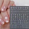 Sakura Flower Nail Art Decal Laser Adhesive Slider DIY Gel Slider  Manicure Decor