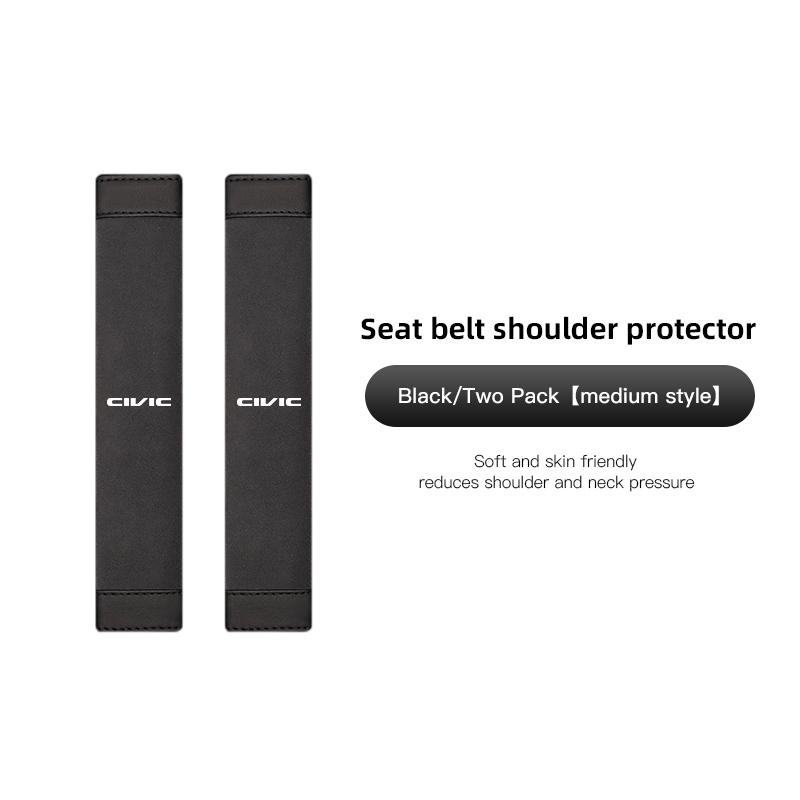 Car Seat Belt Cover Shoulder Pad Shoulder Protector Auto Accessories For Honda Civic FIT Accord Prelude CRV 5th City CRZ CRX HRV