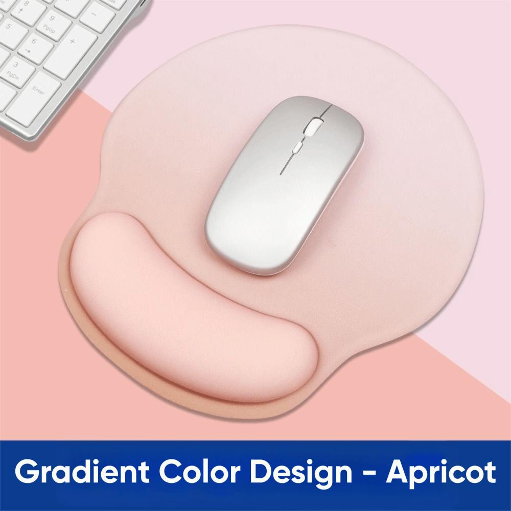 Non-Slip Gradient Mouse Pad Rubber Ergonomic Mouse Pad Comfortable Wrist Rest Computer Desktop