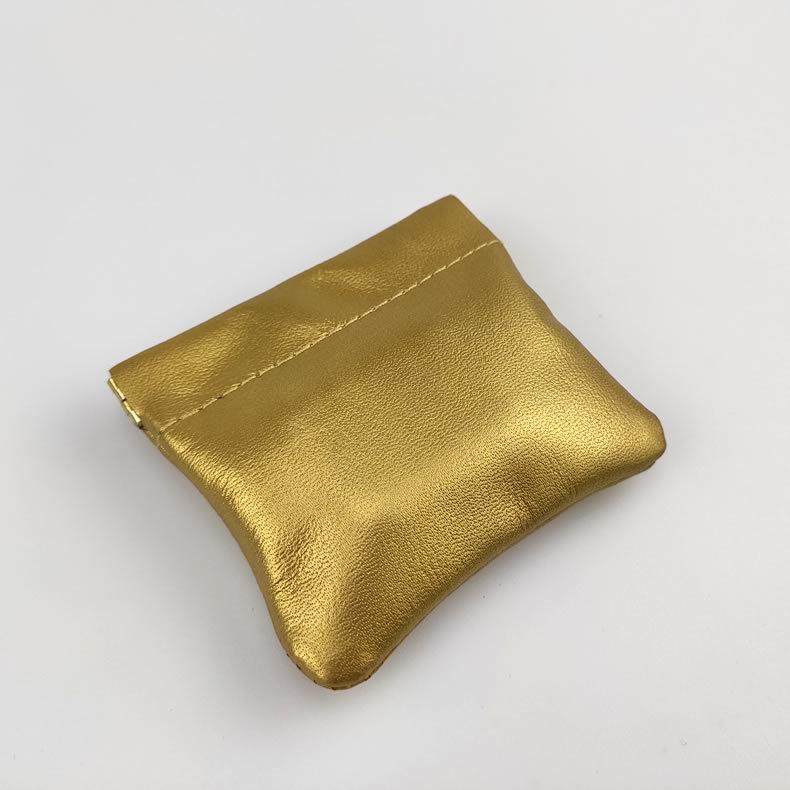 1 szt. Miniaturowa torba na wymianę, kabel danych, słuchawki, torba do przechowywania danych ze skóry jagnięcej.