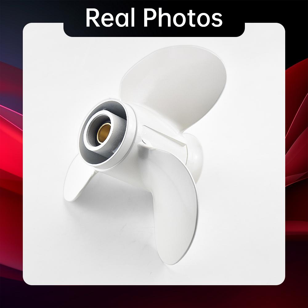 Outboard Propeller For Yamaha 20hp 25hp 30hp 9 7/8*11 1/4 Boat Motor Aluminum Alloy Screw 3 Blade 10 Spline Ship Marine Engine Part