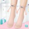 Magnetic Holding Hands Socks Novelty Funny Women Men Couple Socks Valentine's Gifts For Couples Anniversary Best Friends Teens