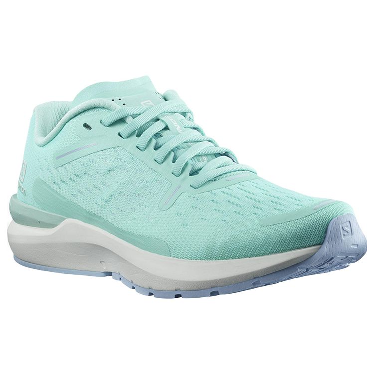 Salomon Sonic 4 Balance Breathable Low-Top Running Shoes Women sneaker Light-Blue 412825