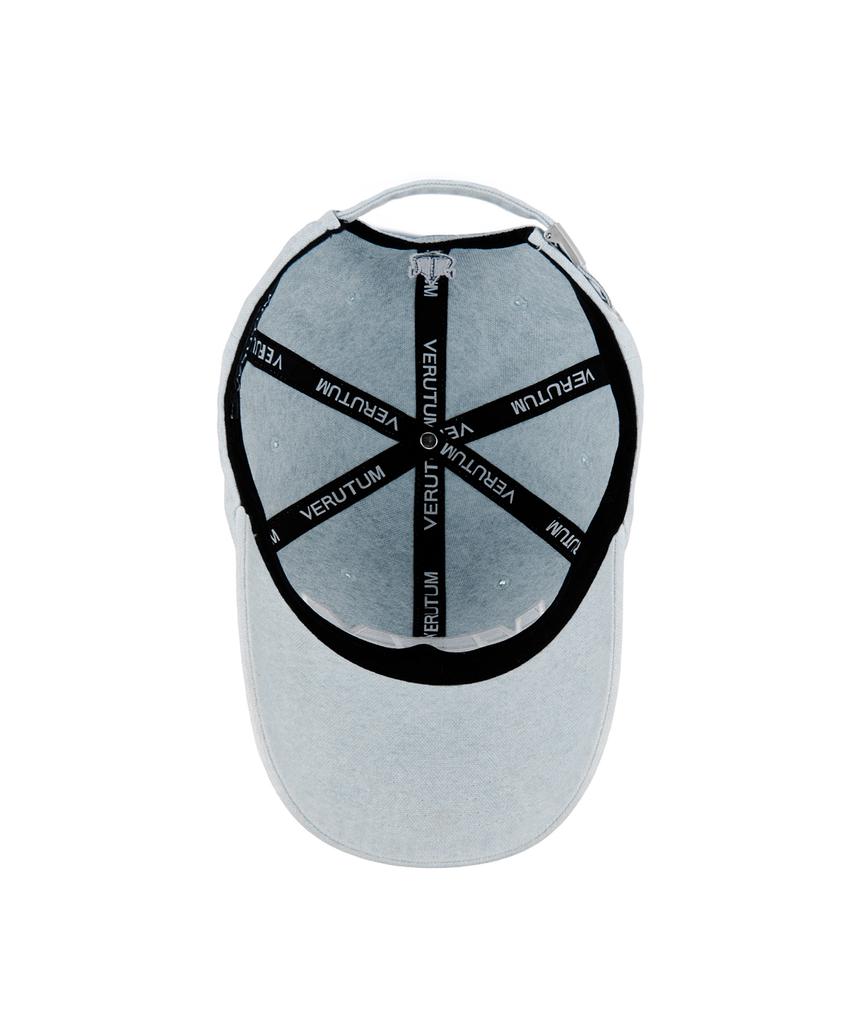 VERUTUM Vrm Applique Logo Pigment Ball Cap Sky Blue