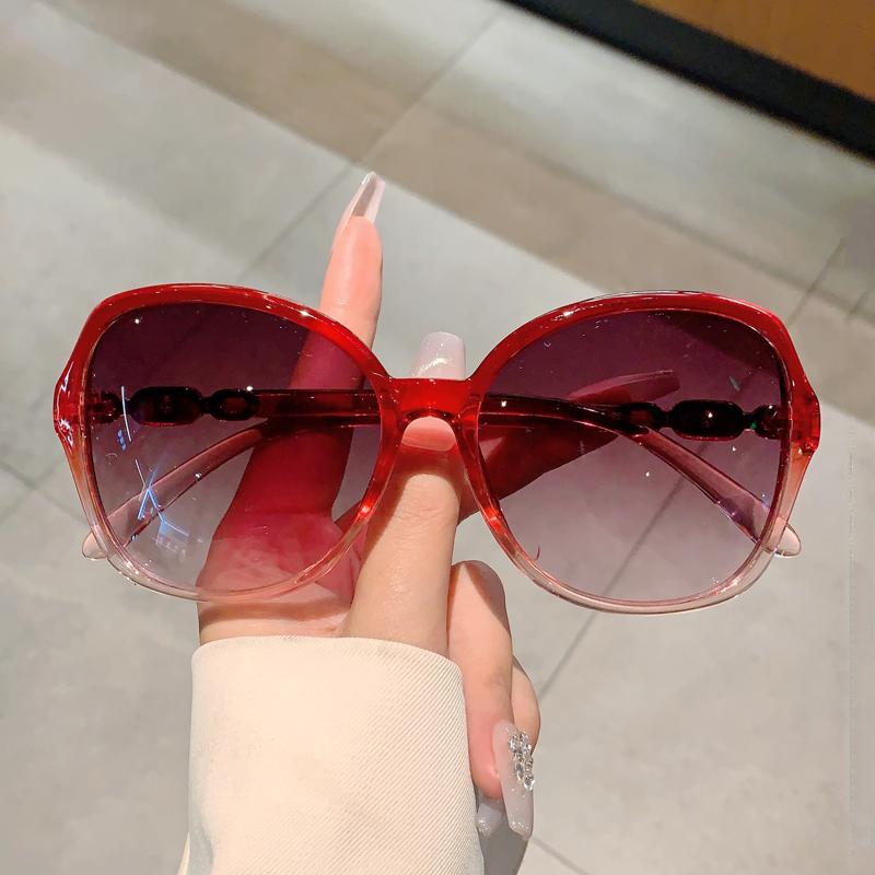 KAMMPT High Quality Design Shades Fashion Square Women's Sun Glasses Oversize Photography Sunglasses for Travelling Hiking