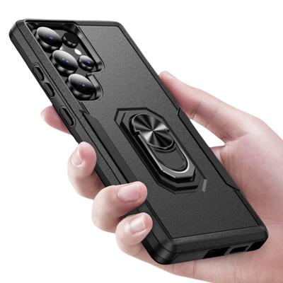 For Samsung S25 Kickstand Ring Protection Case for Samsung Galaxy S25 Ultra S24 Plus S22 S23 FE Back Cover