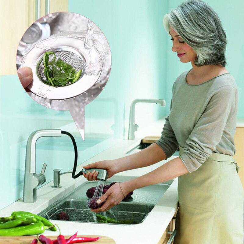 Big Hole Drain Hair Stopper Laundry Bathtub Shower Sink Drain Filter Bathroom Kitchen Accessories